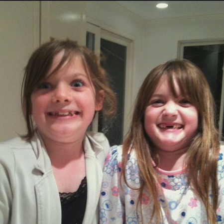 Stella May Oldham Vincent and Ava Oldham Vincent.